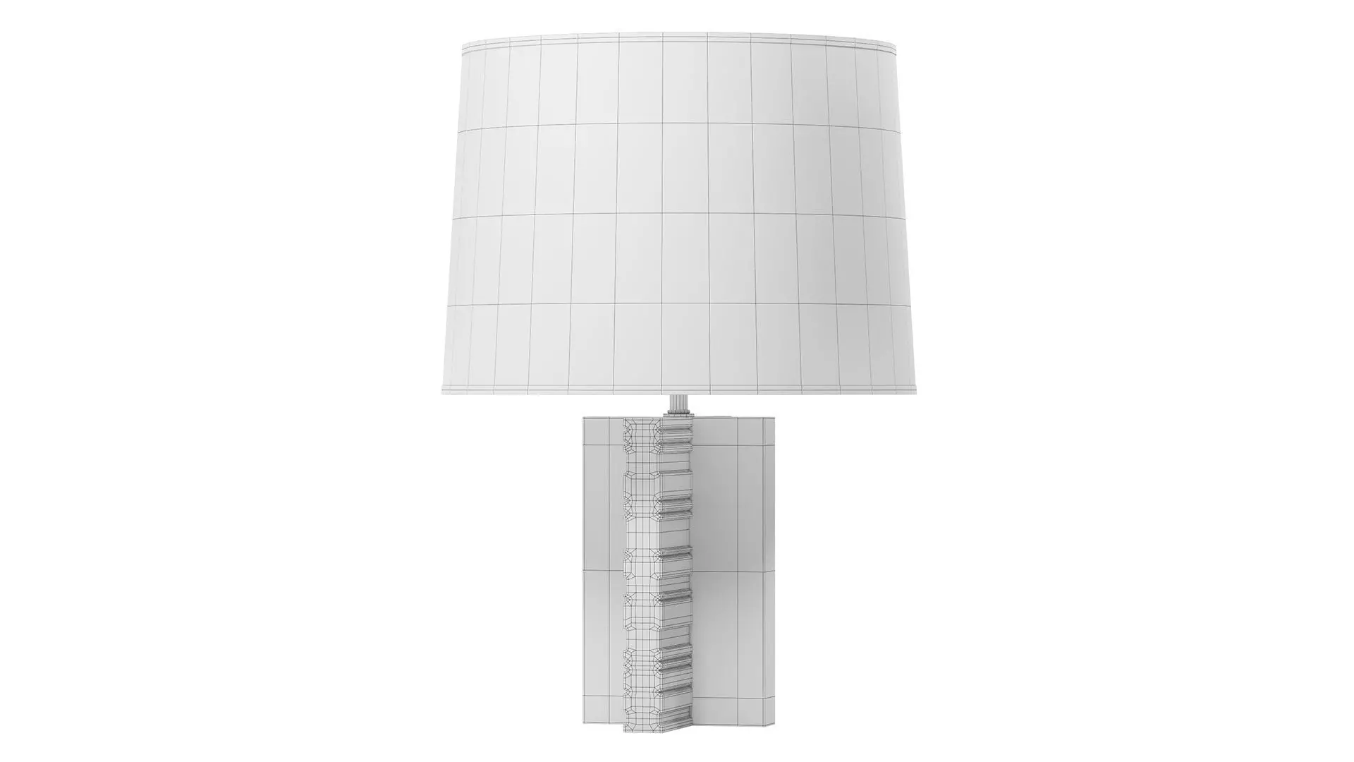 Murano Glass Lamp 3D model_6