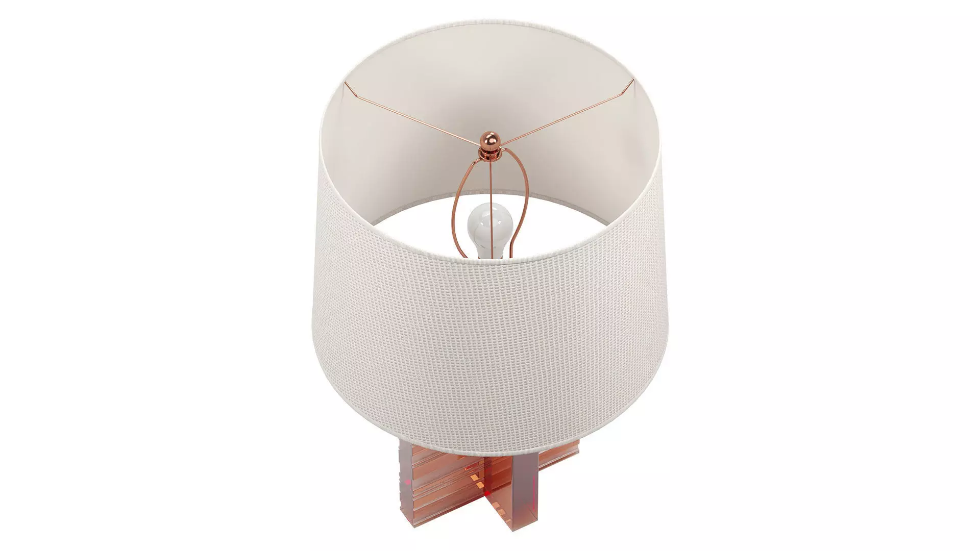 Murano Glass Lamp 3D model_9