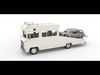 Vintage Transporter truck for Race car Version 7 Scale 1 to 25 3D print model_1