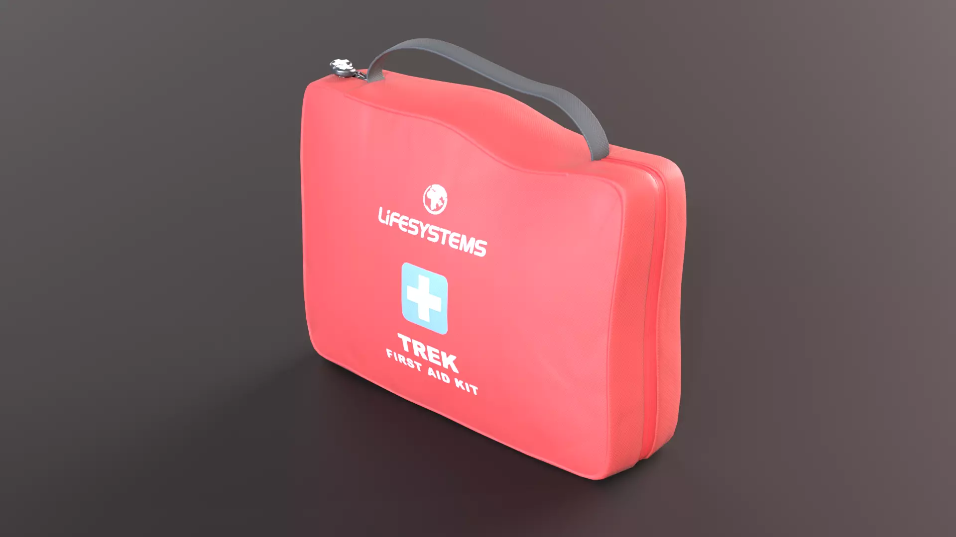 First Aid Kit Low-poly 3D model_13