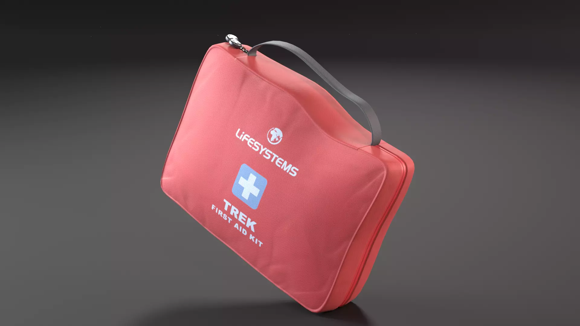 First Aid Kit Low-poly 3D model_2