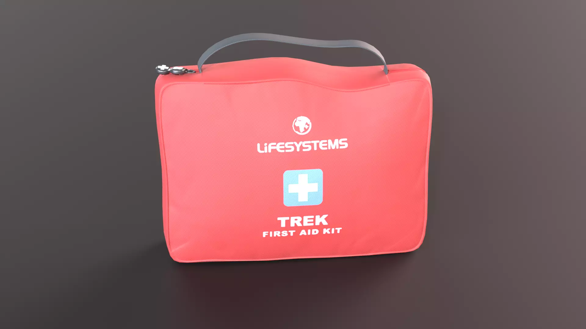 First Aid Kit Low-poly 3D model_10