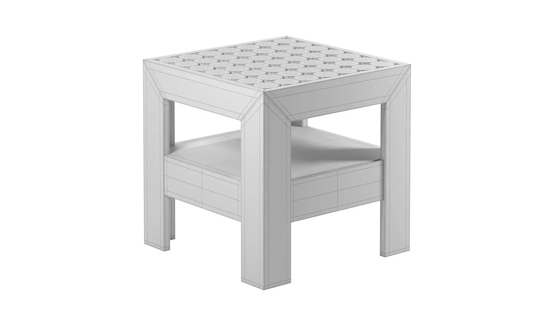 Sofia Stool 3D model_4