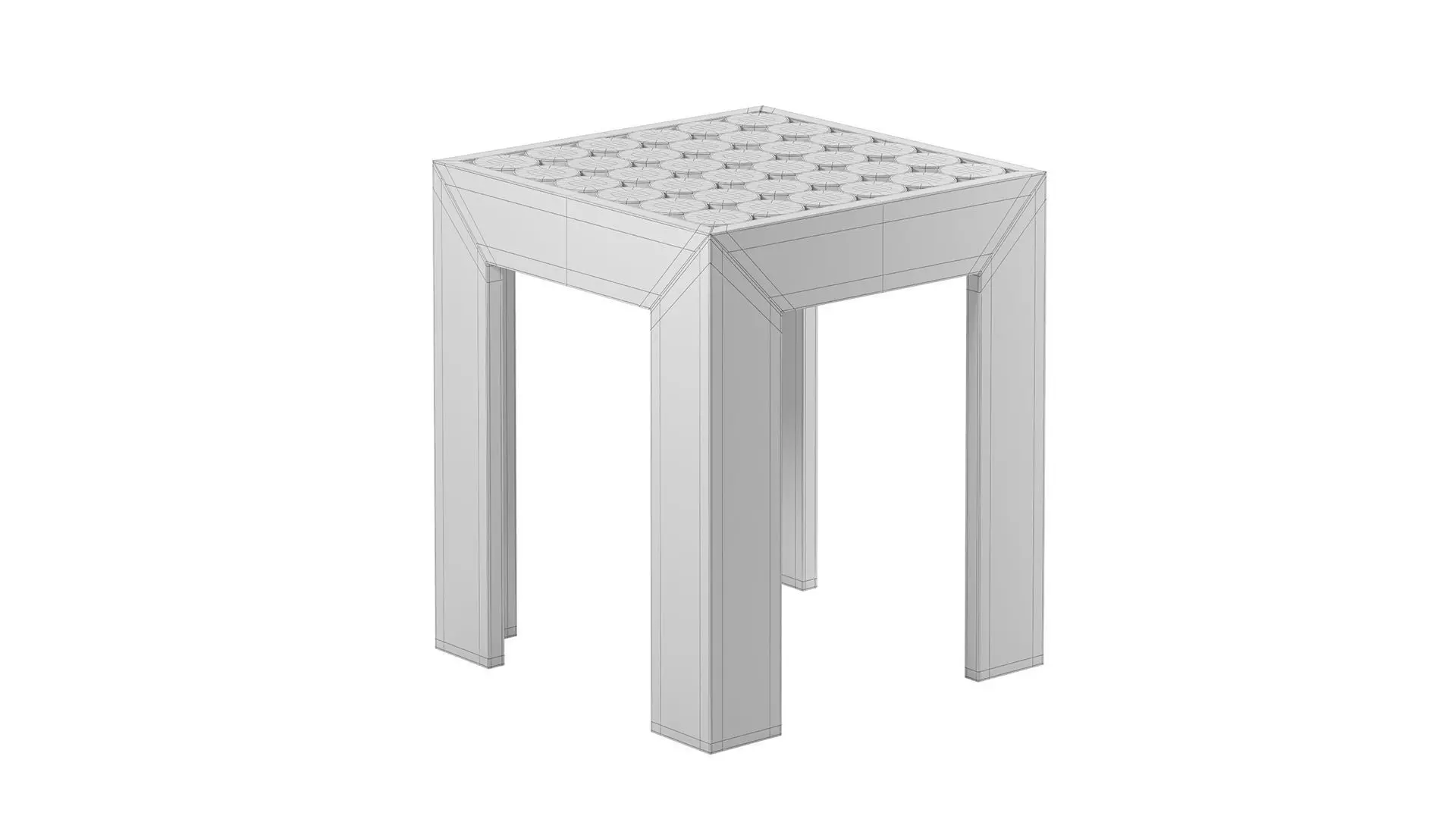 Sofia Stool 3D model_6