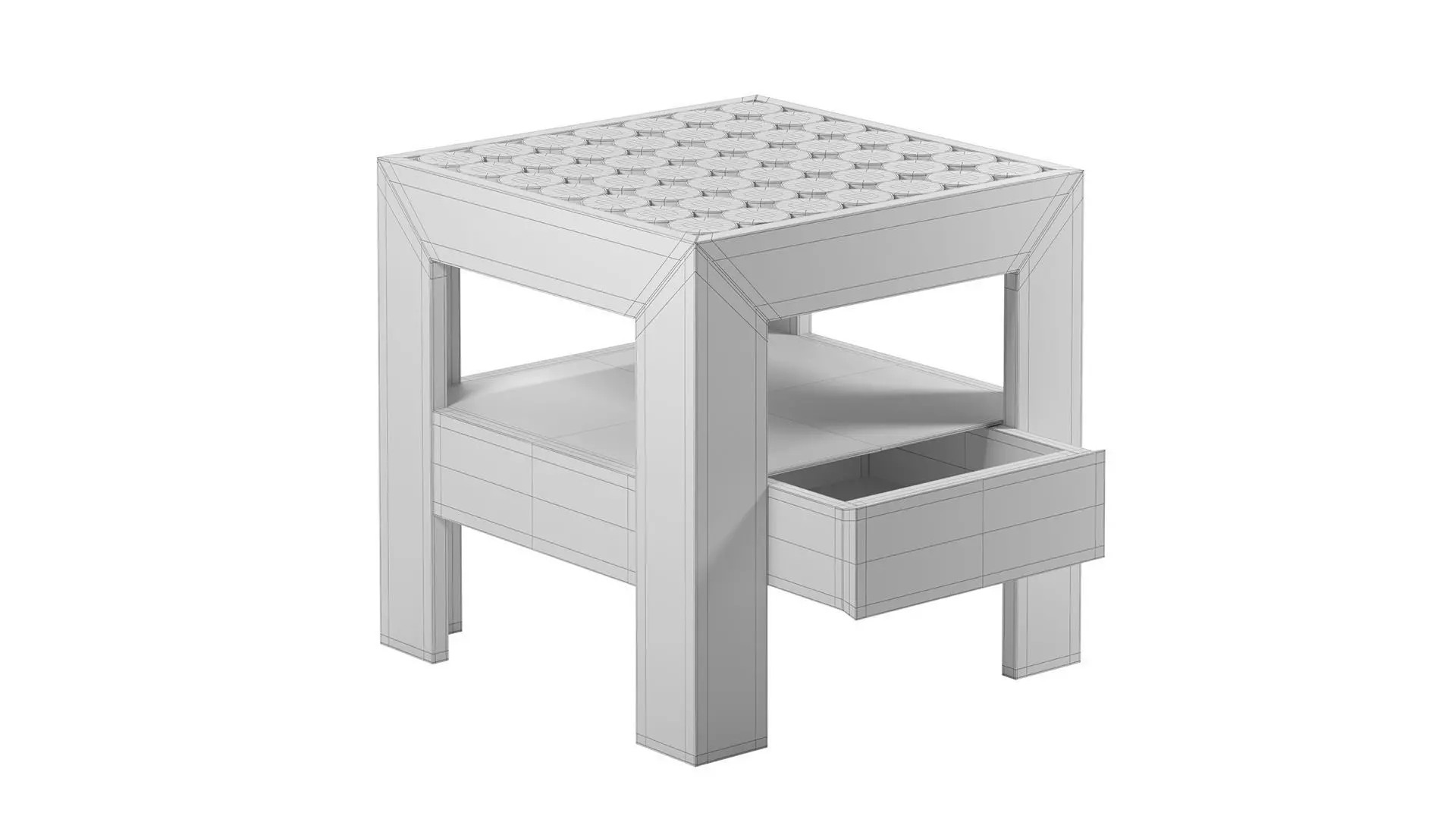 Sofia Stool 3D model_8