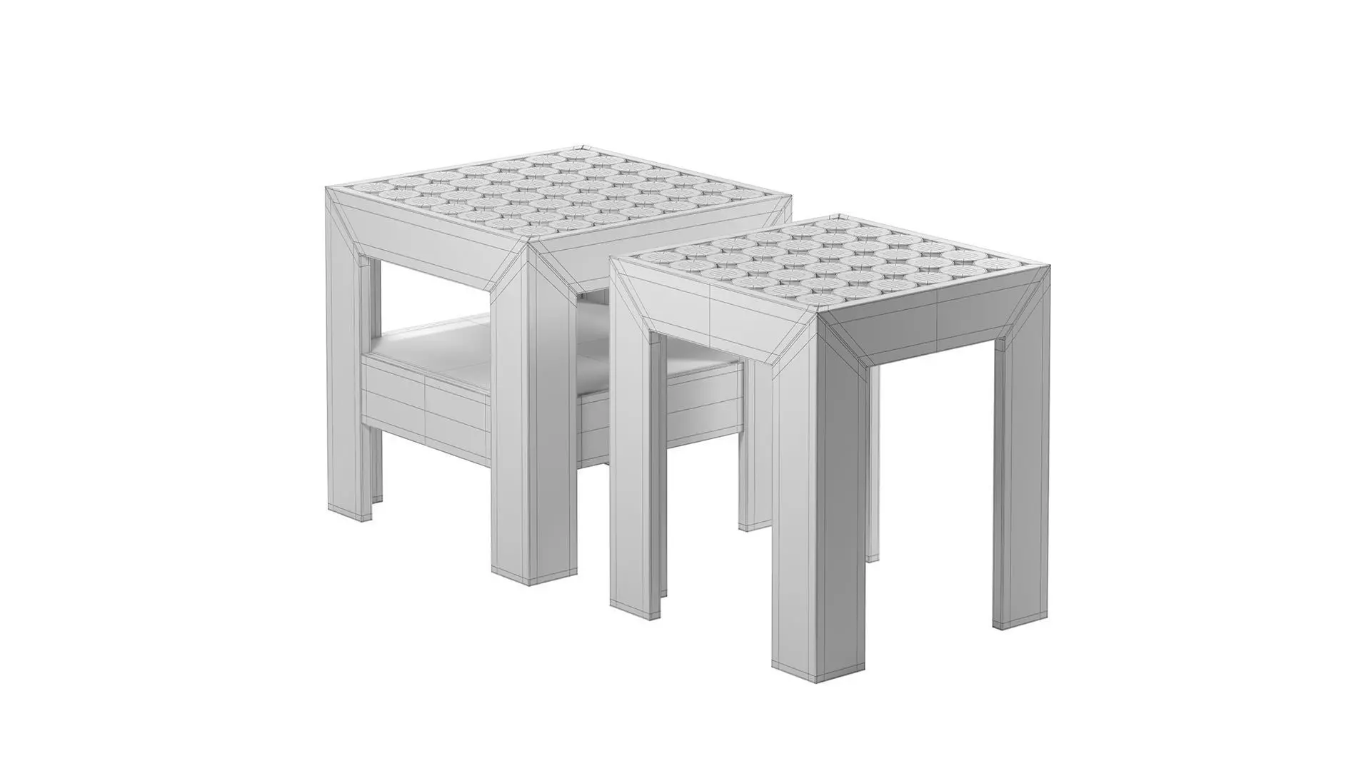 Sofia Stool 3D model_2