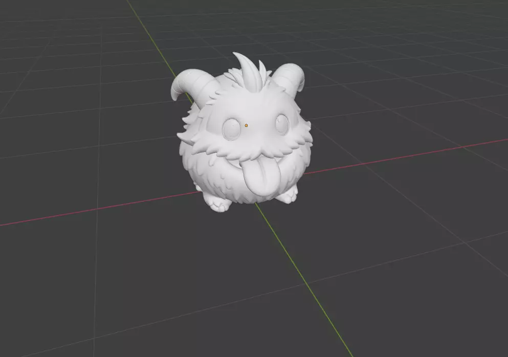 Poro league of legends 3D print model_3