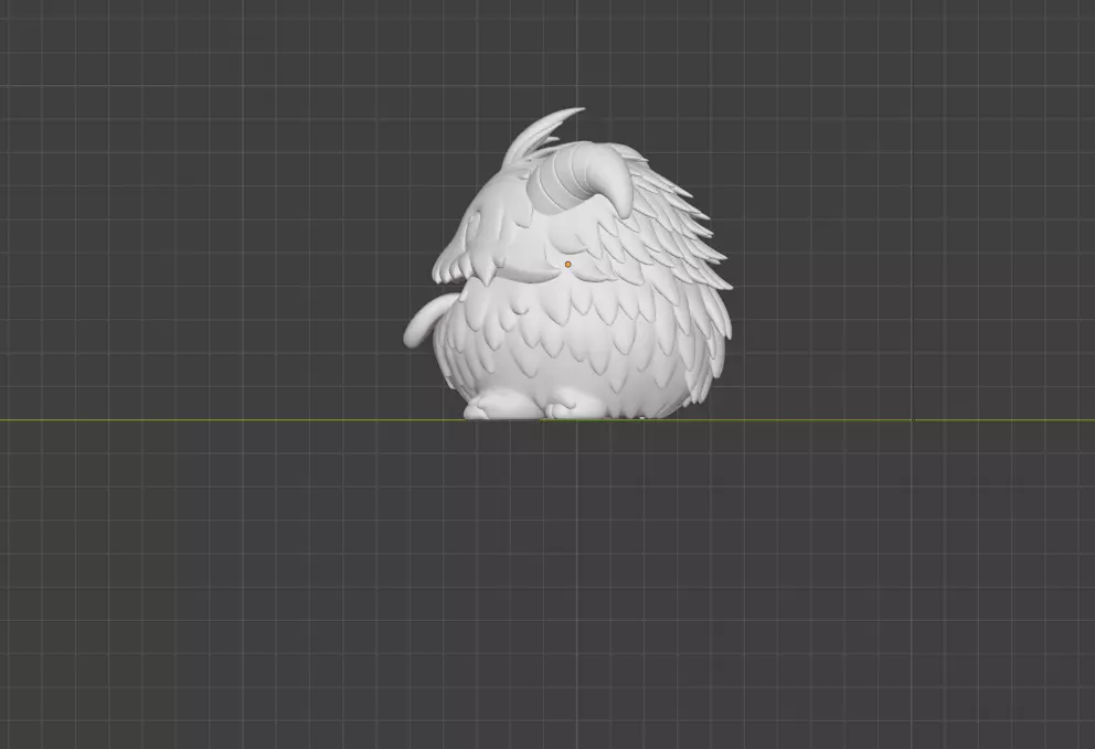 Poro league of legends 3D print model_4