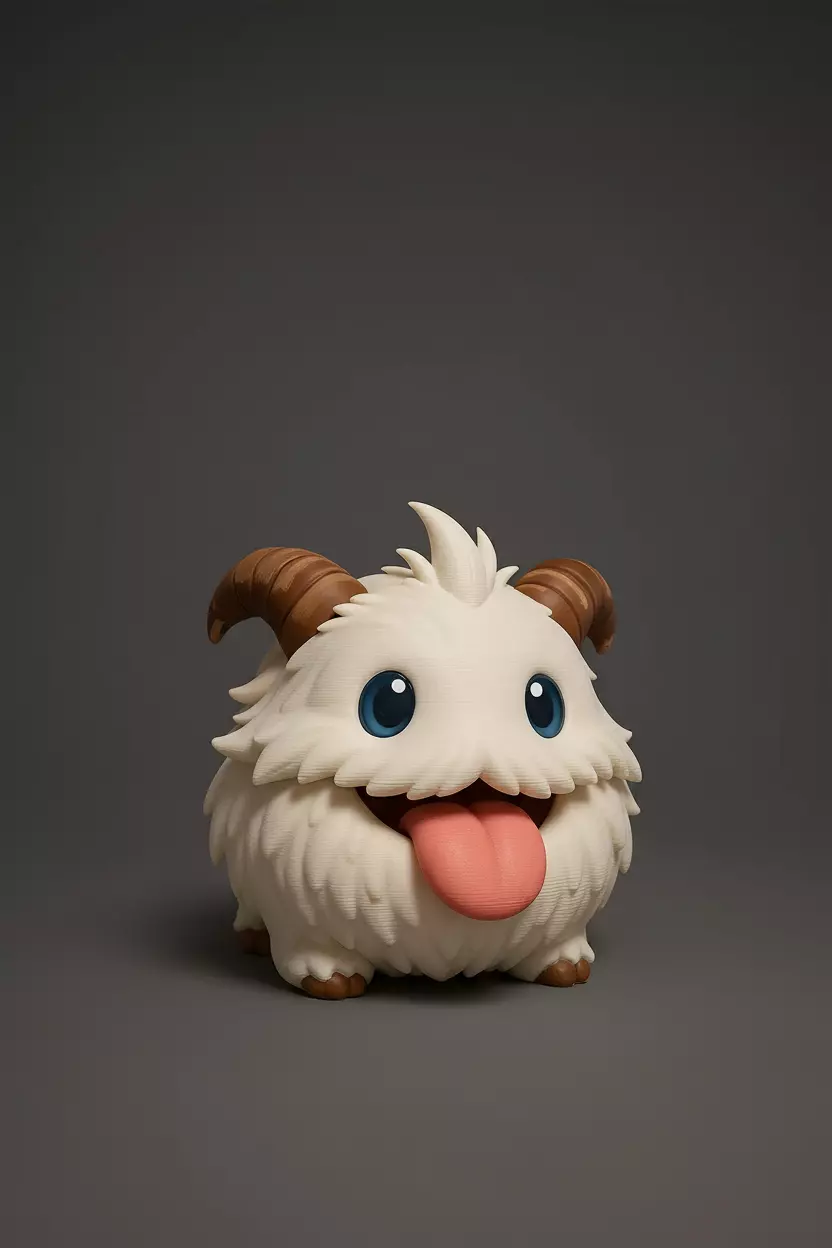 Poro league of legends 3D print model_0