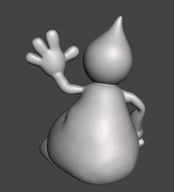 TRAP DOOR ROGG FANTASY FIGURE MODEL TOY SCULPTURE 3D print model_6