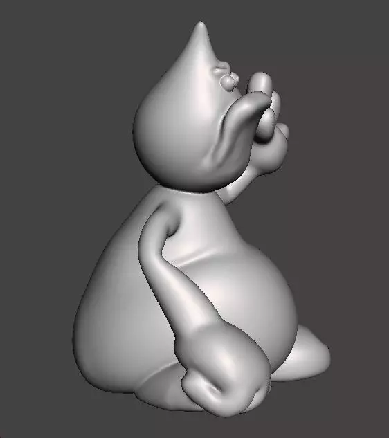 TRAP DOOR ROGG FANTASY FIGURE MODEL TOY SCULPTURE 3D print model_4