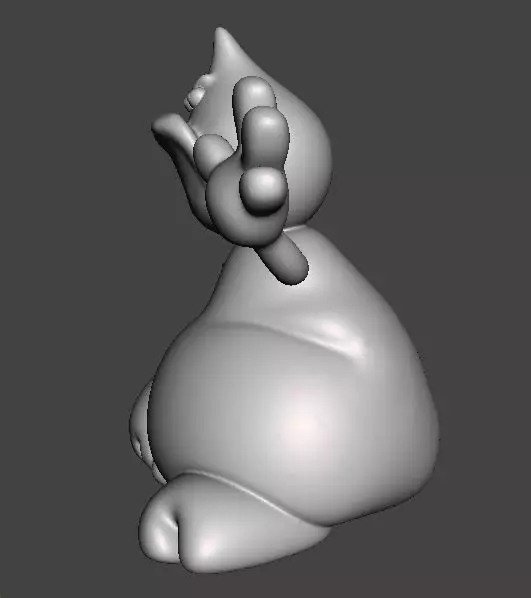 TRAP DOOR ROGG FANTASY FIGURE MODEL TOY SCULPTURE 3D print model_5