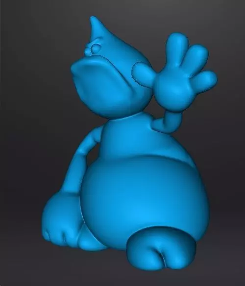 TRAP DOOR ROGG FANTASY FIGURE MODEL TOY SCULPTURE 3D print model_11