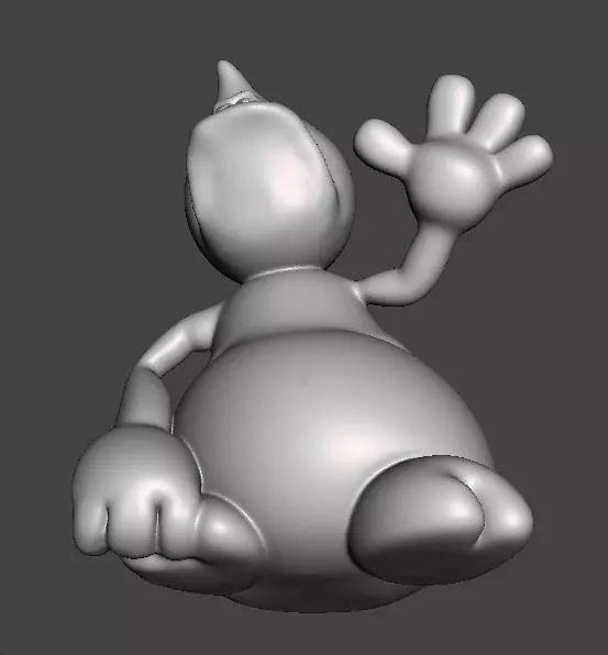 TRAP DOOR ROGG FANTASY FIGURE MODEL TOY SCULPTURE 3D print model_8