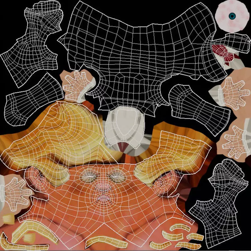 Donald Trump Low-poly 3D model_6