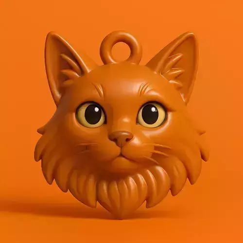 Somali Llavero 3D Plastico STL