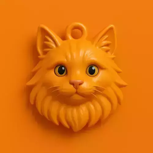 Bosque de Noruega Llavero 3D Plastico STL