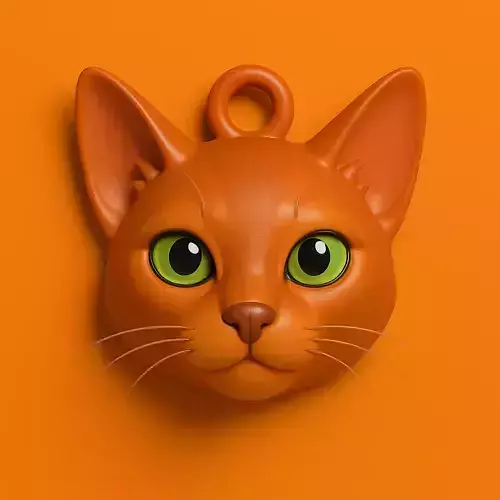 Abisinio Llavero 3D Plastico STL