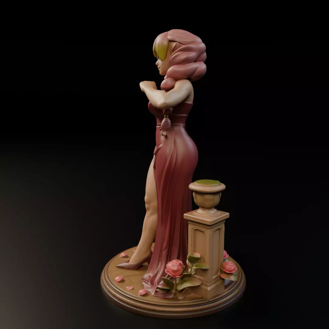 Mitsuri Kanroji 3D print model_4