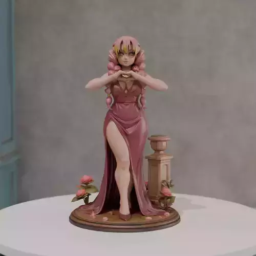 Mitsuri Kanroji 3D print model