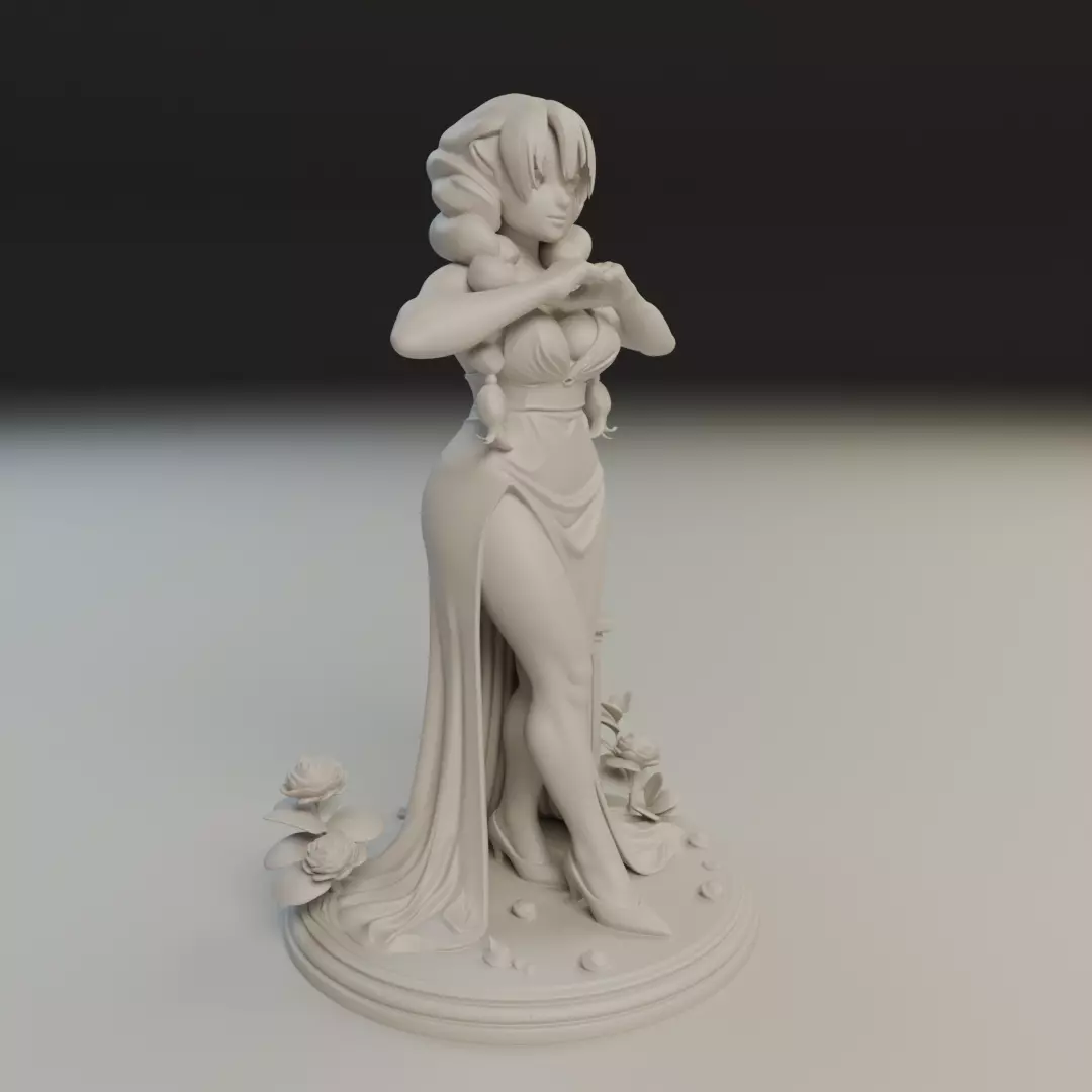 Mitsuri Kanroji 3D print model_11
