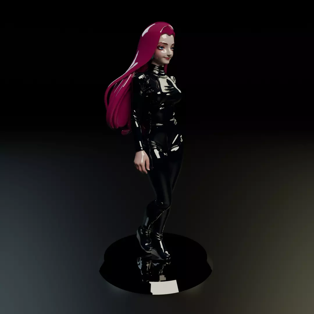 pin up 3D print model_11