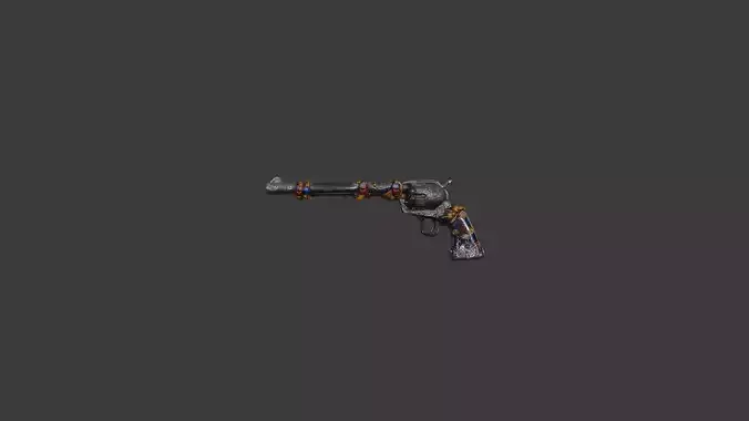 Sheriff fan Art 3D Weapon Model 
