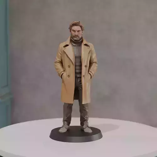 stylized male character 