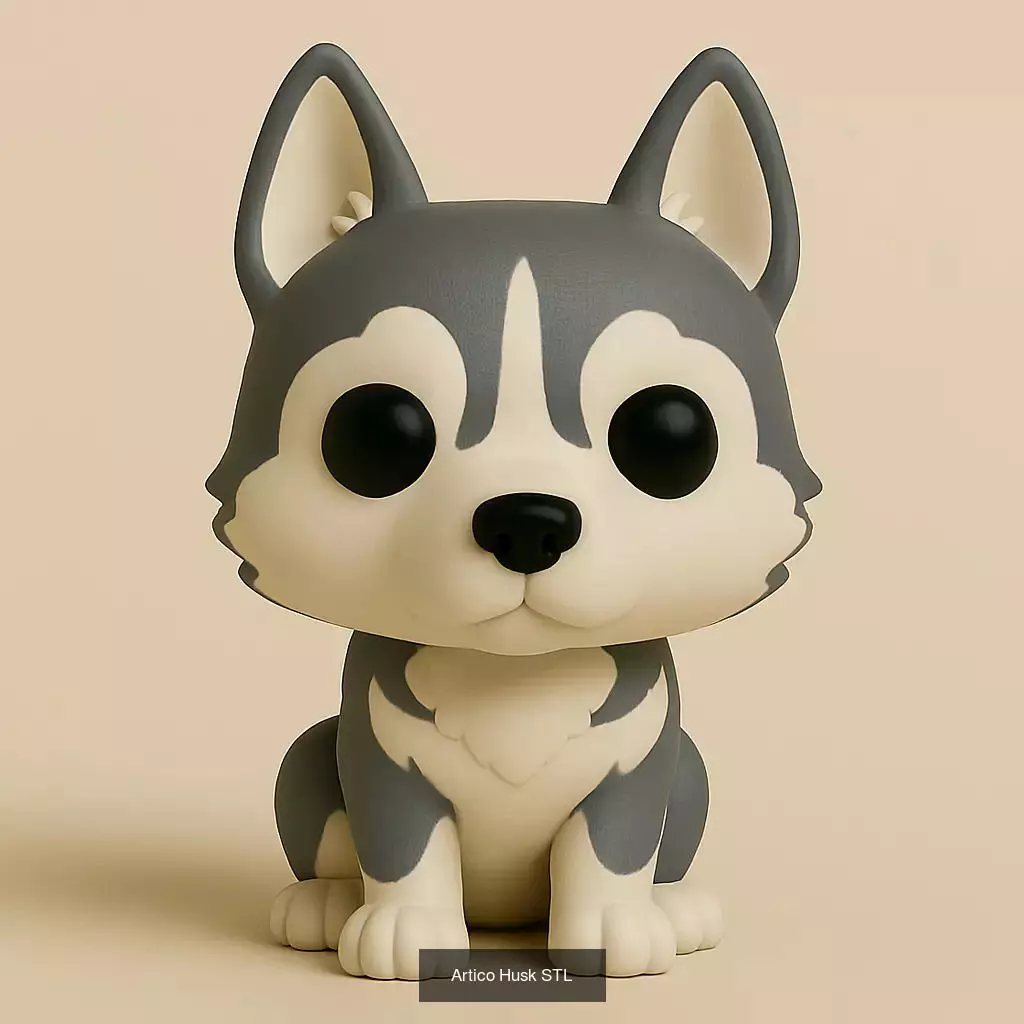 Animals POP 85 Modelos STL en Estilo Chibi 3D Model Collection_37