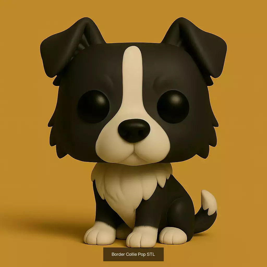 Animals POP 85 Modelos STL en Estilo Chibi 3D Model Collection_65