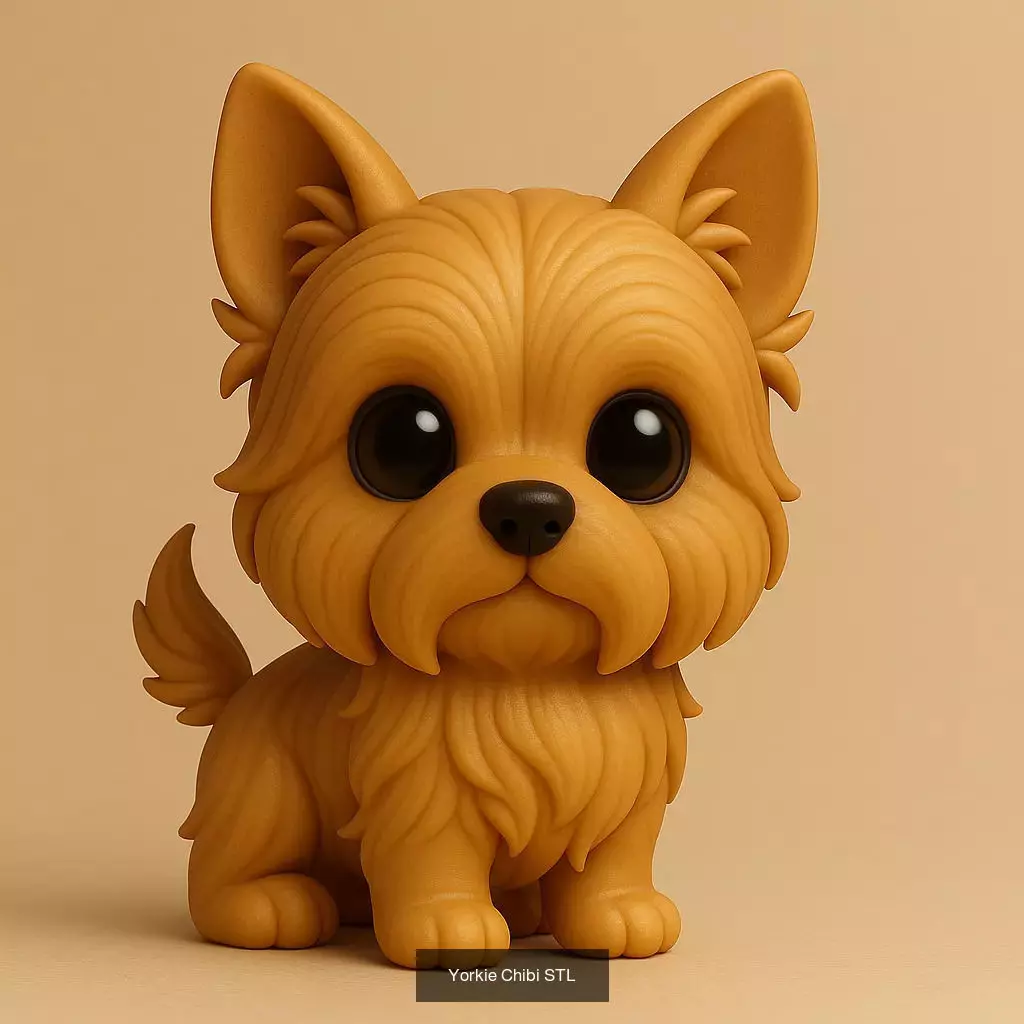 Animals POP 85 Modelos STL en Estilo Chibi 3D Model Collection_26