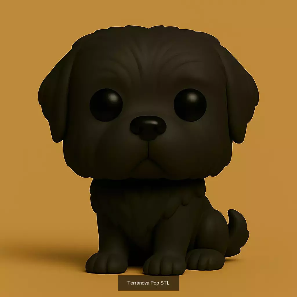 Animals POP 85 Modelos STL en Estilo Chibi 3D Model Collection_28