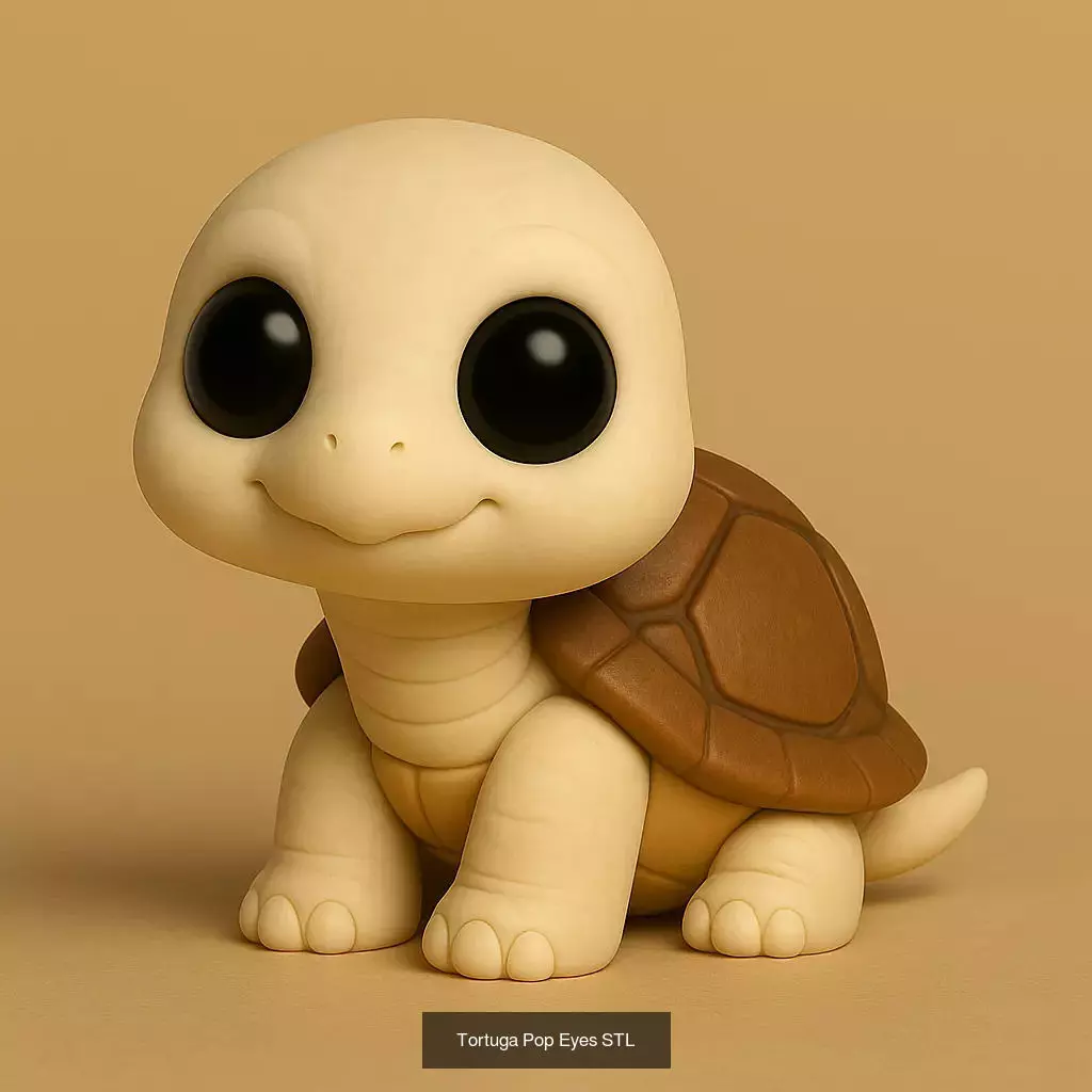 Animals POP 85 Modelos STL en Estilo Chibi 3D Model Collection_13