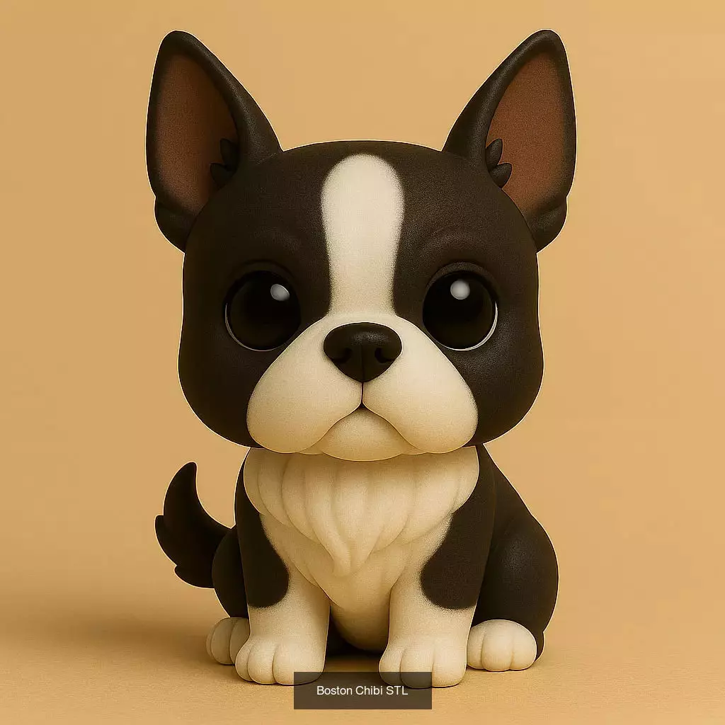 Animals POP 85 Modelos STL en Estilo Chibi 3D Model Collection_64