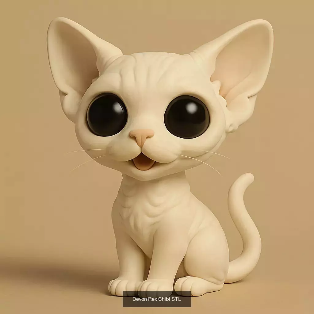 Animals POP 85 Modelos STL en Estilo Chibi 3D Model Collection_85