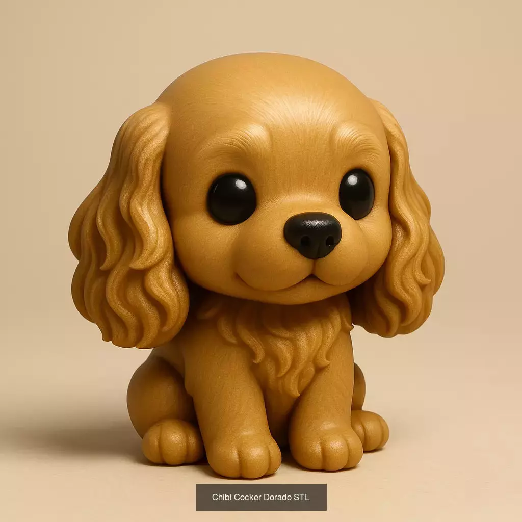 Animals POP 85 Modelos STL en Estilo Chibi 3D Model Collection_58