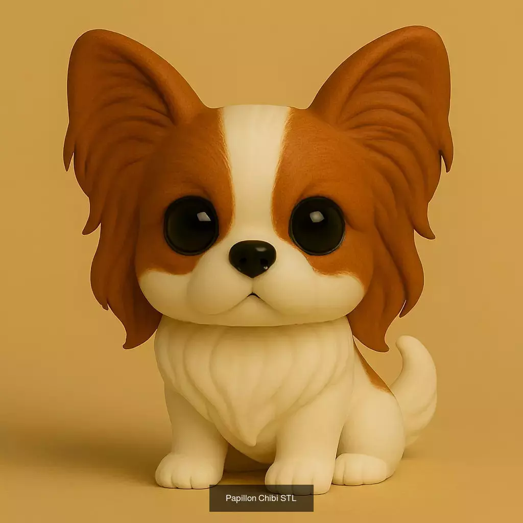 Animals POP 85 Modelos STL en Estilo Chibi 3D Model Collection_42