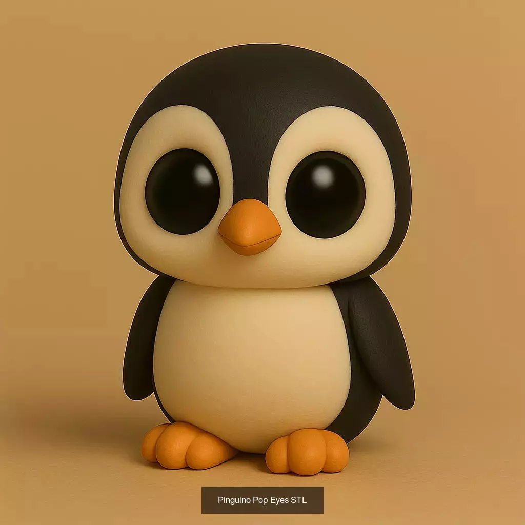 Animals POP 85 Modelos STL en Estilo Chibi 3D Model Collection_15