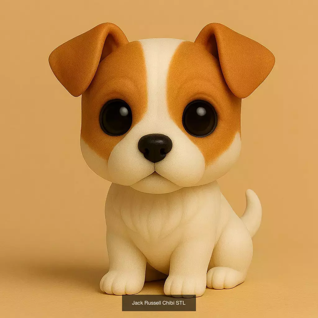 Animals POP 85 Modelos STL en Estilo Chibi 3D Model Collection_48