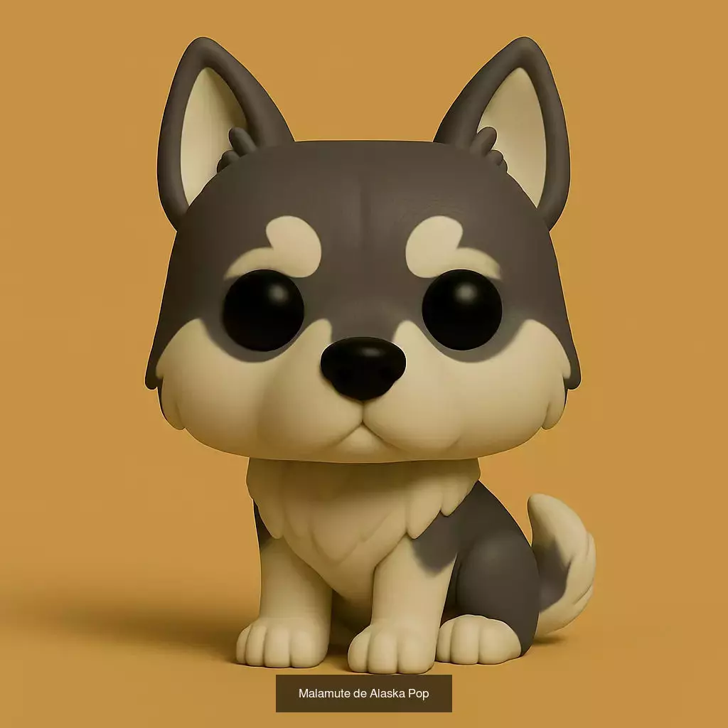 Animals POP 85 Modelos STL en Estilo Chibi 3D Model Collection_45