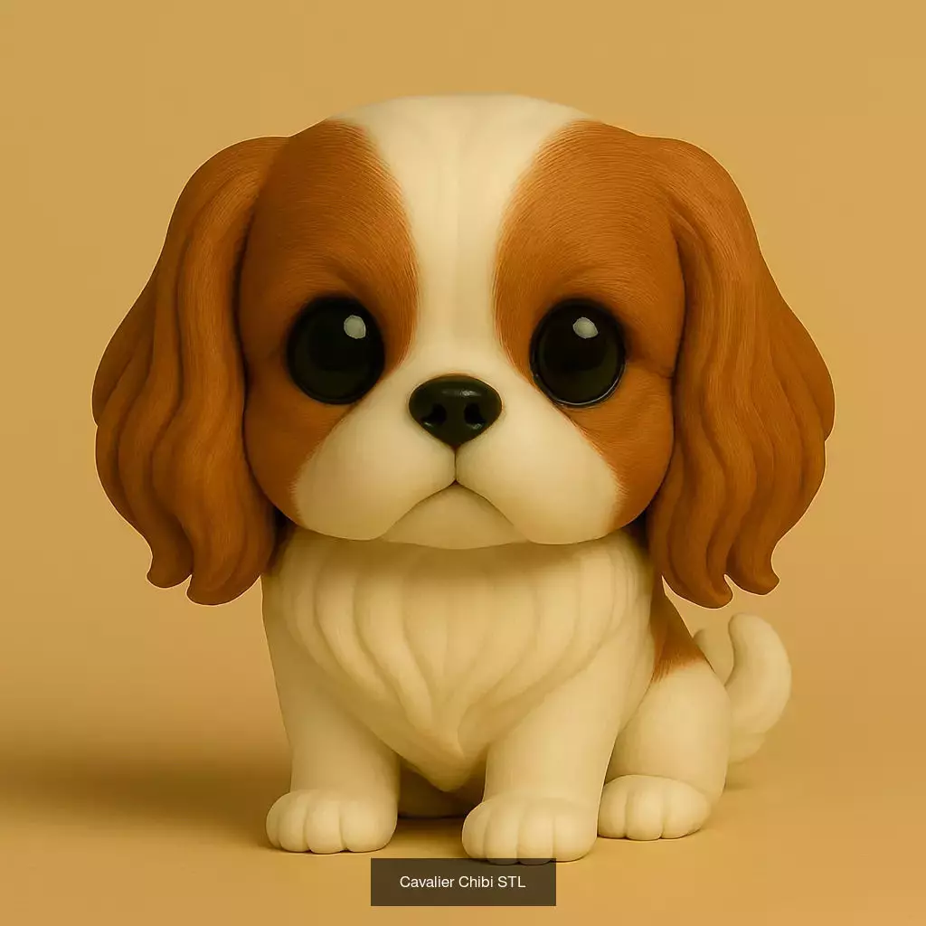 Animals POP 85 Modelos STL en Estilo Chibi 3D Model Collection_60