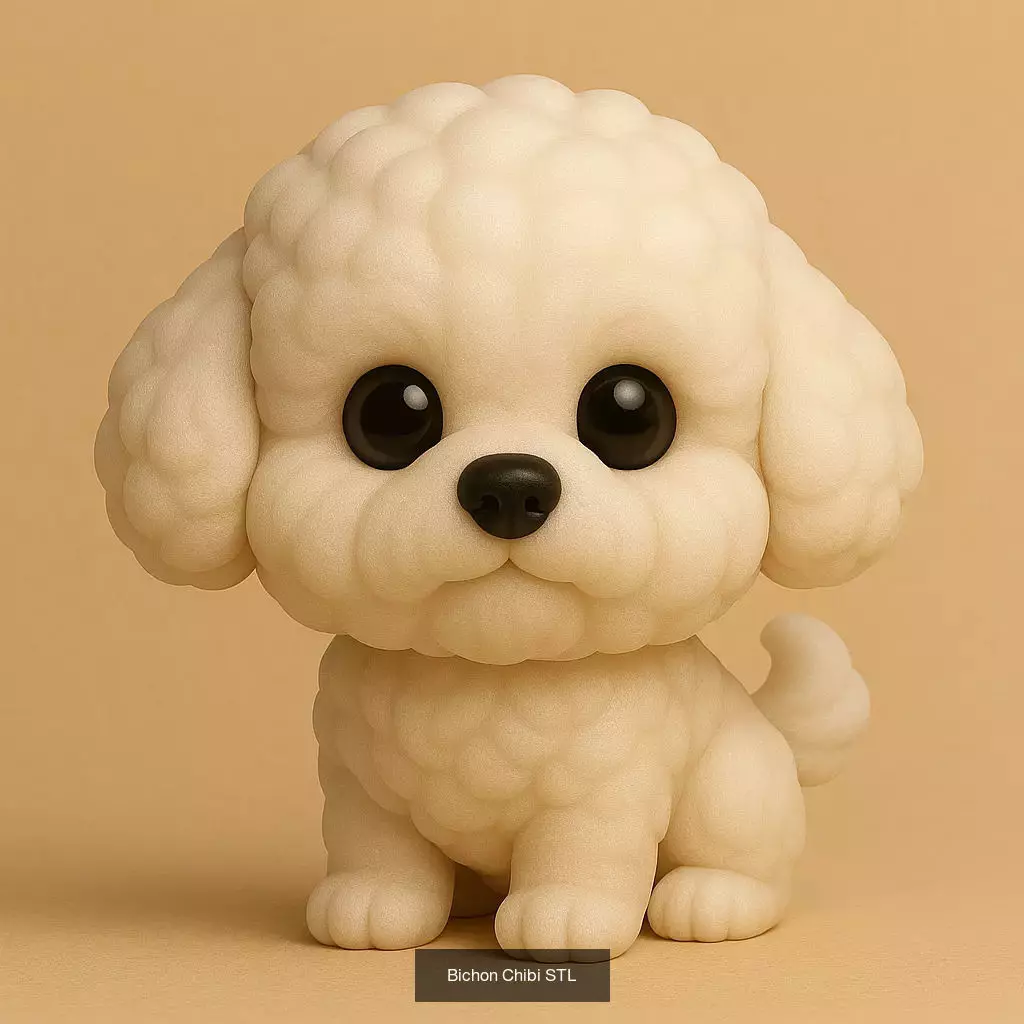 Animals POP 85 Modelos STL en Estilo Chibi 3D Model Collection_66