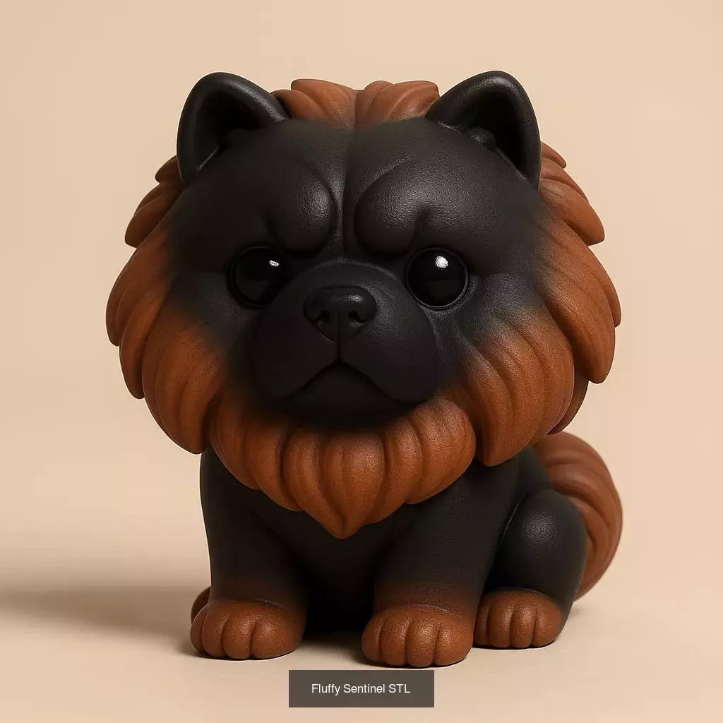 Animals POP 85 Modelos STL en Estilo Chibi 3D Model Collection_52