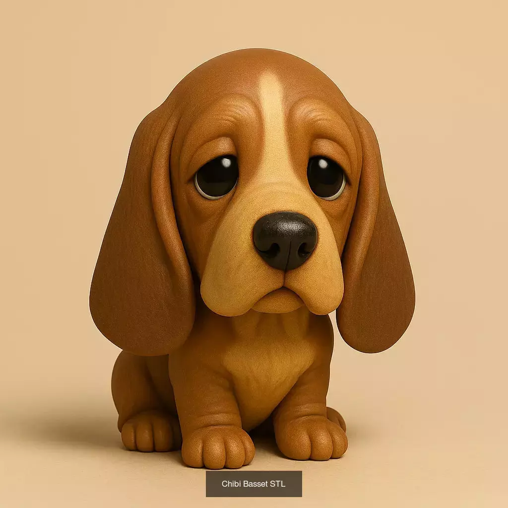 Animals POP 85 Modelos STL en Estilo Chibi 3D Model Collection_59