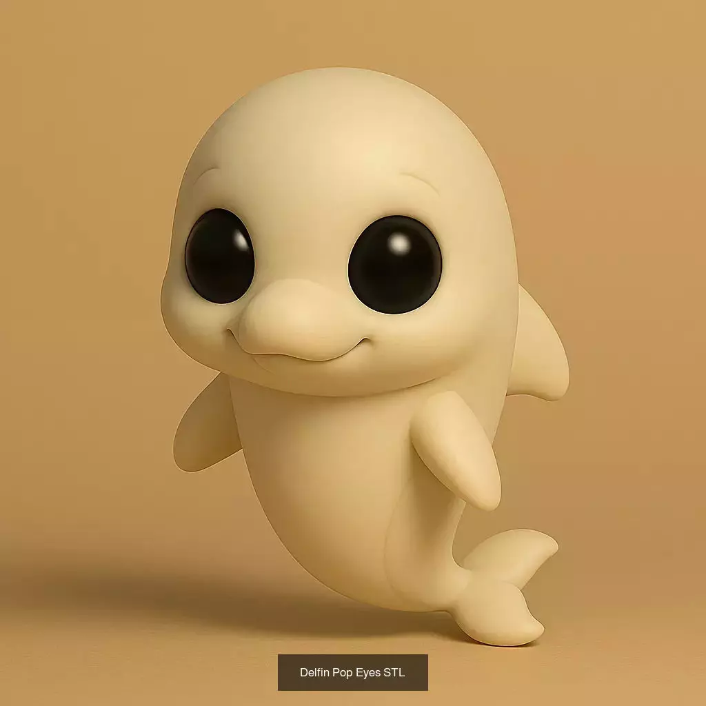 Animals POP 85 Modelos STL en Estilo Chibi 3D Model Collection_22