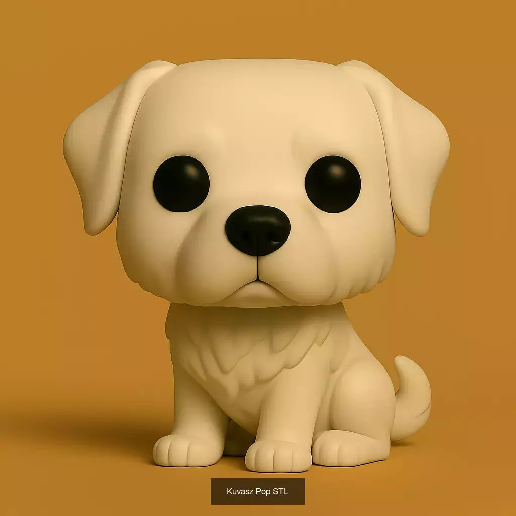 Animals POP 85 Modelos STL en Estilo Chibi 3D Model Collection_47