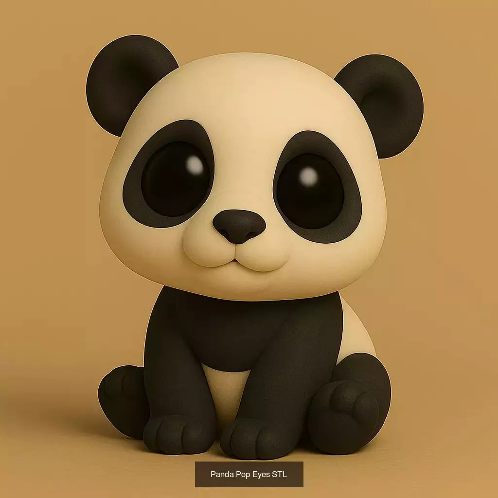 Animals POP 85 Modelos STL en Estilo Chibi 3D Model Collection_16