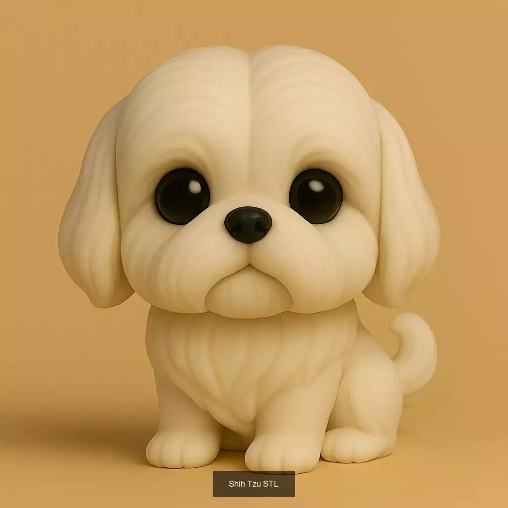 Animals POP 85 Modelos STL en Estilo Chibi 3D Model Collection_30