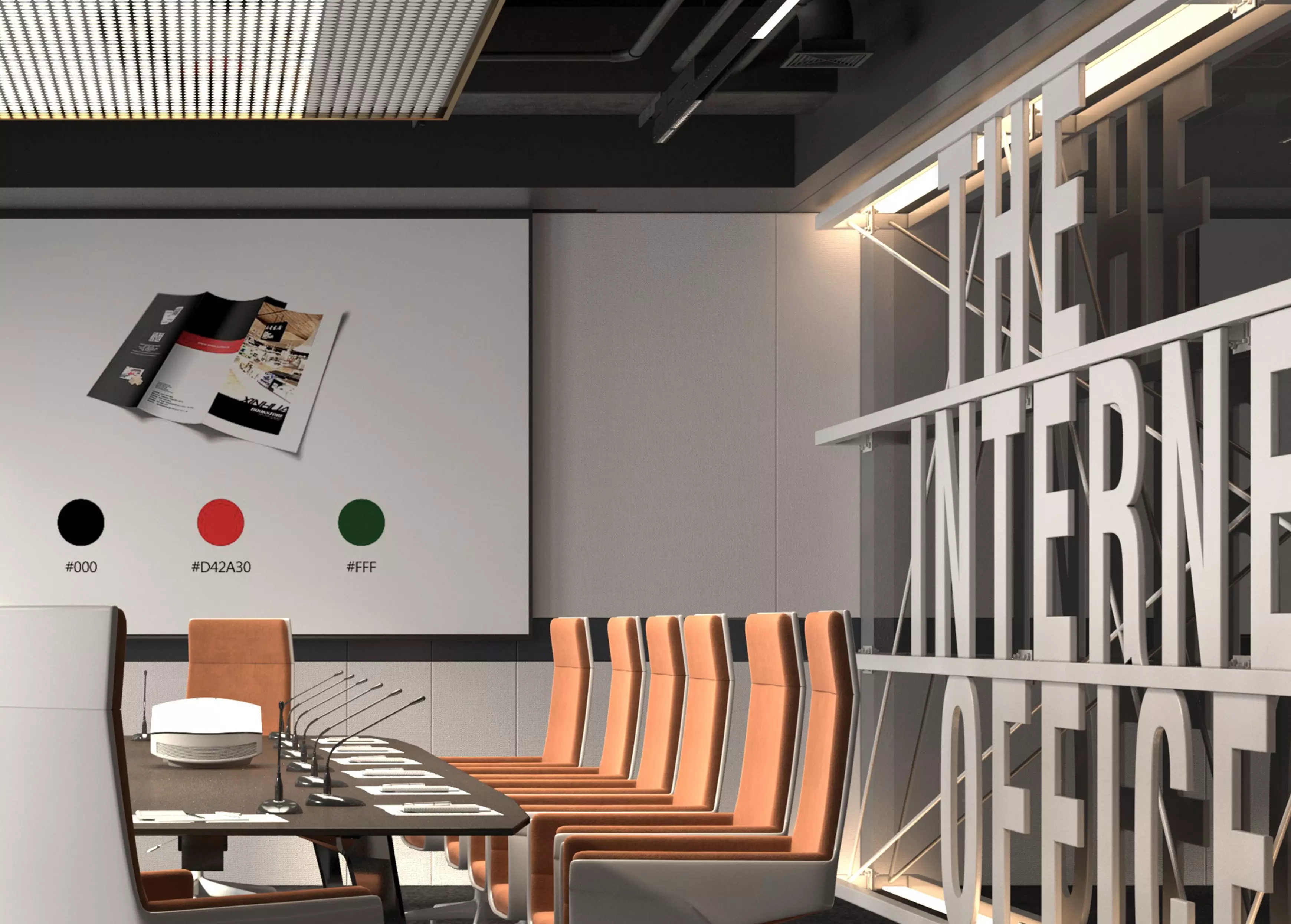 Conference Room 3D model_2