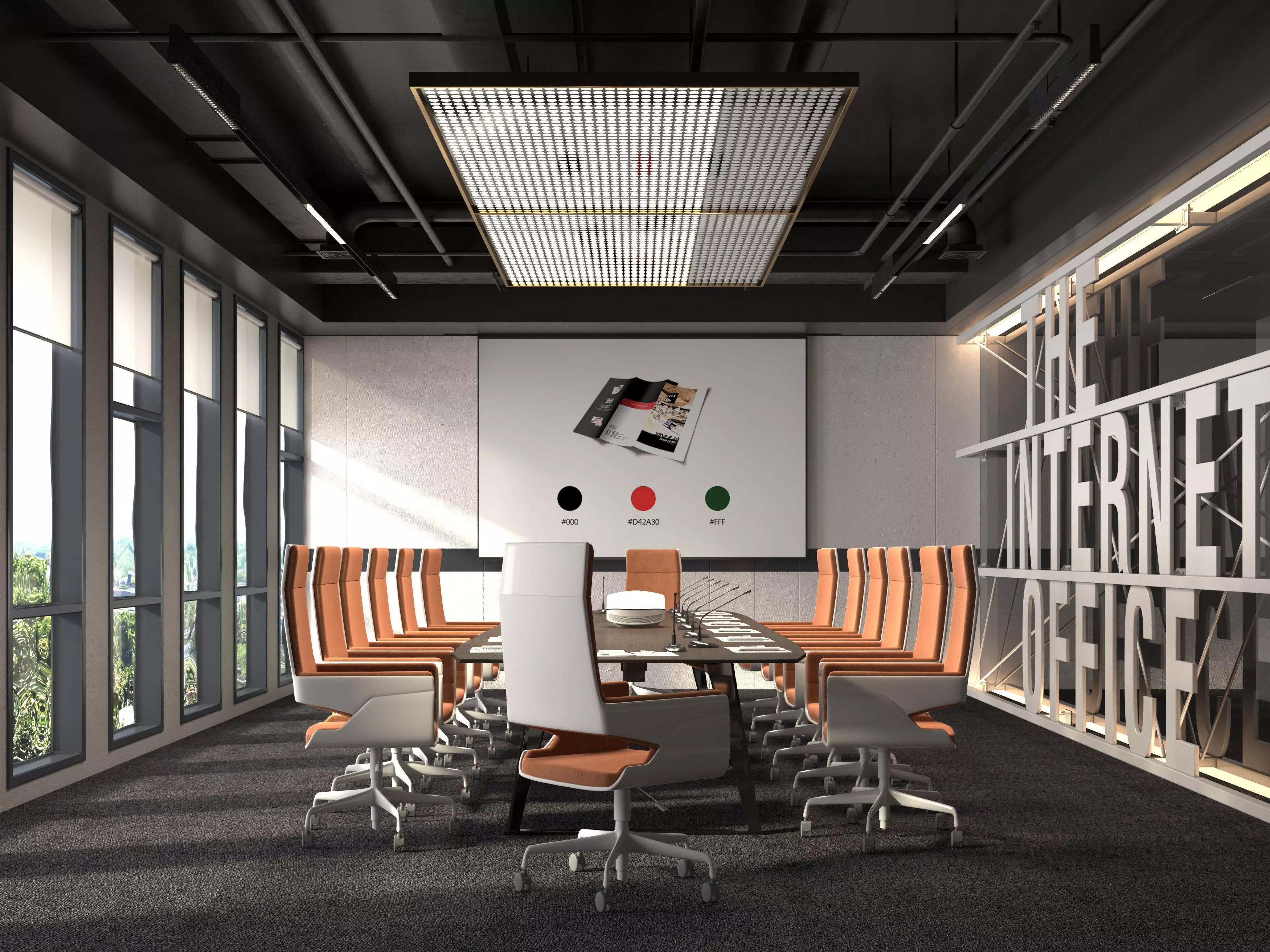 Conference Room 3D model_0